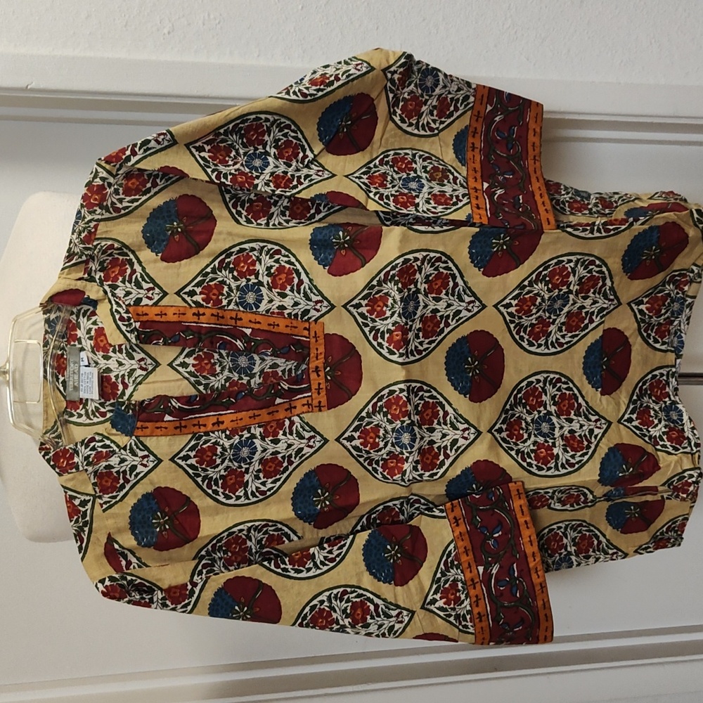 Territory Ahead Print Cotton Tunic M